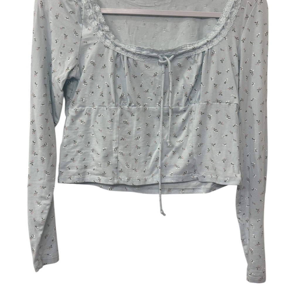 Cotton On Floral Long Sleeve Top 2 pk